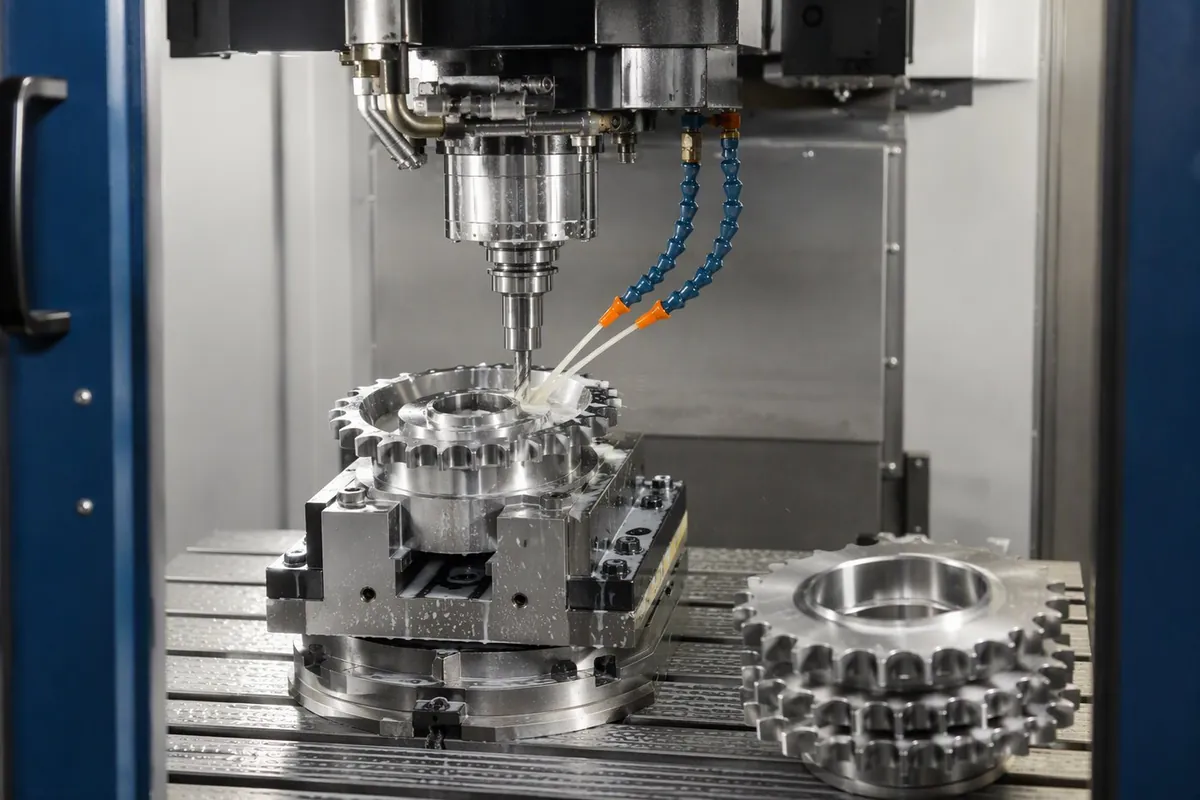 Gear machining centers