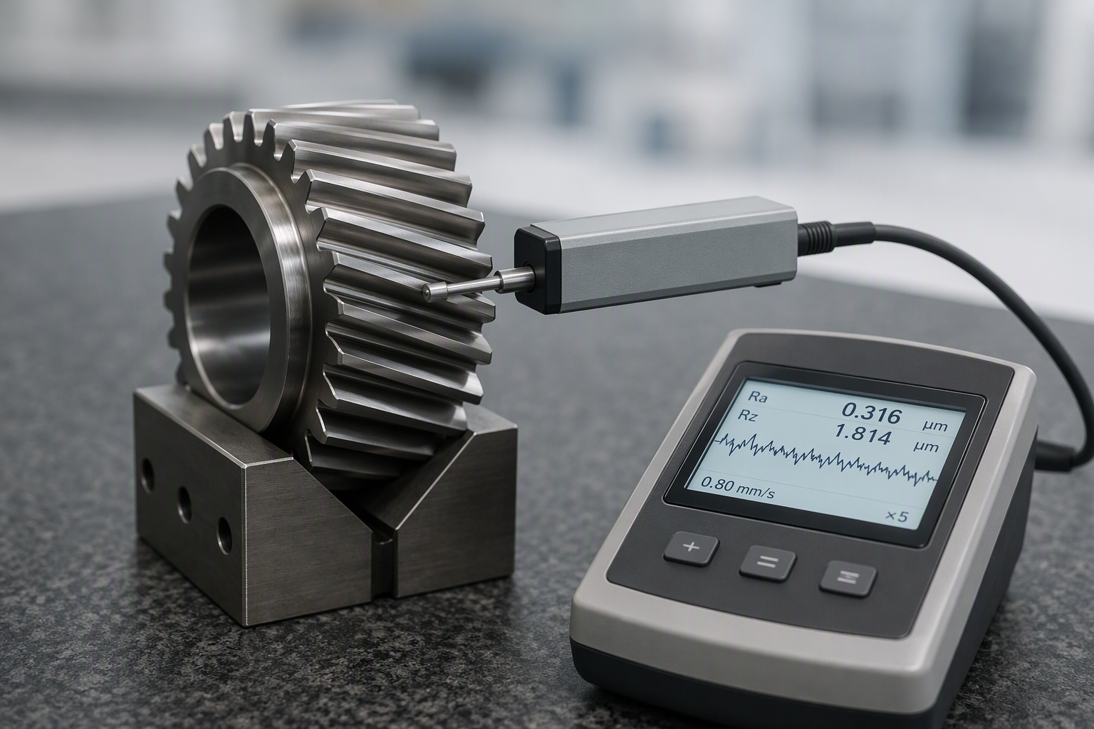 Surface roughness tester